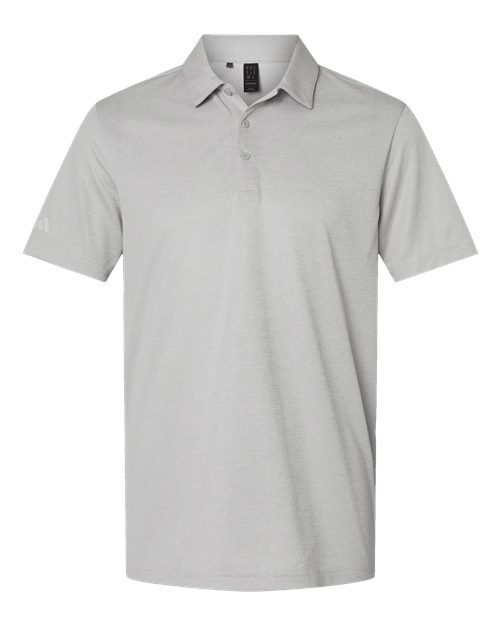 Adidas A591 Space Dyed Polo #color_Grey One Heather