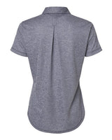 Adidas A592 Women's Space Dyed Polo #color_Collegiate Navy Melange