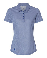 Adidas A592 Women's Space Dyed Polo #color_Collegiate Royal Melange