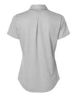 Adidas A592 Women's Space Dyed Polo #color_Grey One Heather