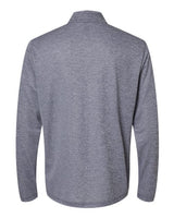 Adidas A593 Space Dyed Quarter-Zip Pullover #color_Collegiate Navy Melange