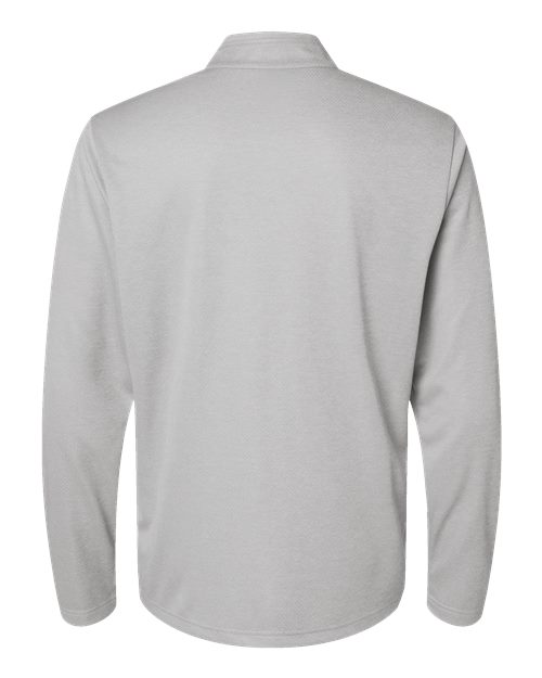 Adidas A593 Space Dyed Quarter-Zip Pullover #color_Grey One Heather