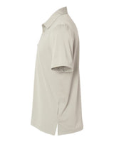Adidas A595 Button Down Short Sleeve Shirt #color_Alumina