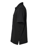 Adidas A595 Button Down Short Sleeve Shirt #color_Black
