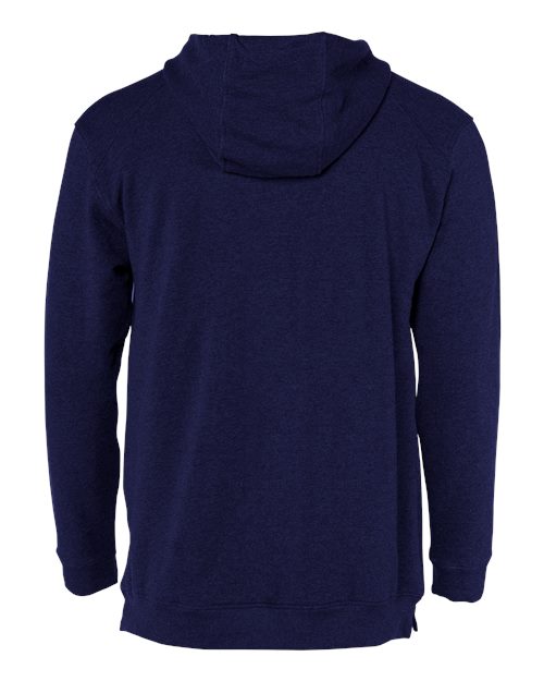Badger 1050Ba FitFlex French Terry Hooded Sweatshirt #color_Navy