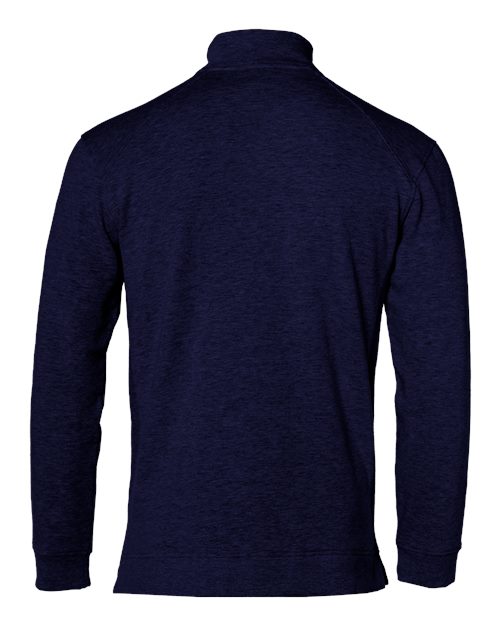 Badger 1060 FitFlex French Terry Quarter-Zip Sweatshirt #color_Navy