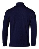 Badger 1060 FitFlex French Terry Quarter-Zip Sweatshirt #color_Navy