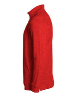 Badger 1060 FitFlex French Terry Quarter-Zip Sweatshirt #color_Red