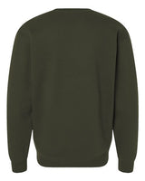 Independent Trading Co. IND3000 Heavyweight Crewneck Sweatshirt #color_Army