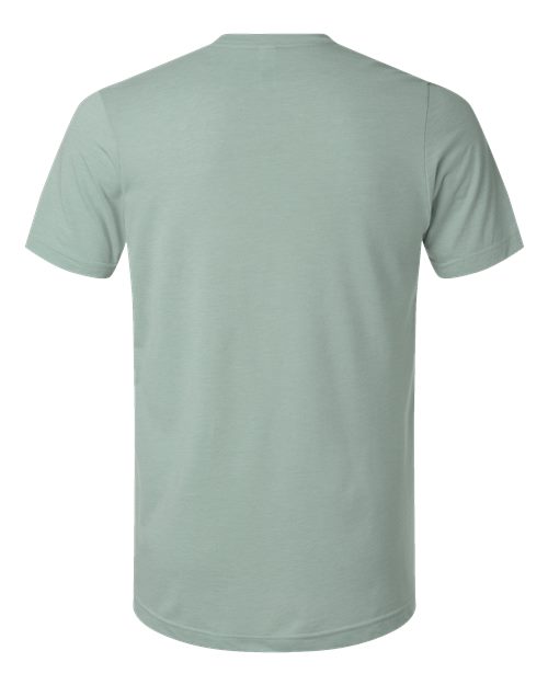 Tultex 602CVC Combed CVC T-Shirt #color_Heather Light Sage