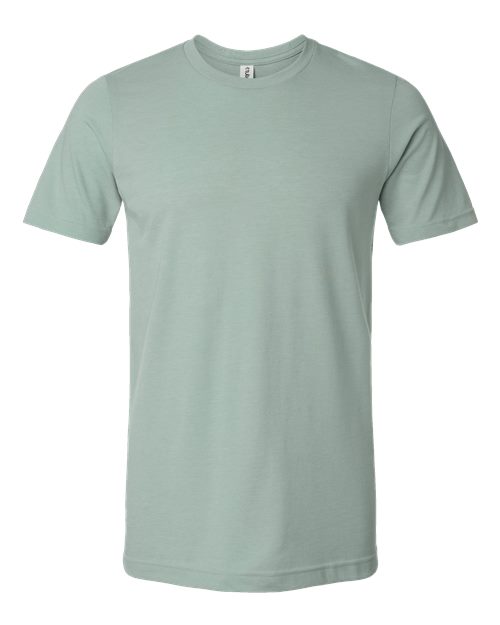 Tultex 602CVC Combed CVC T-Shirt #color_Heather Light Sage