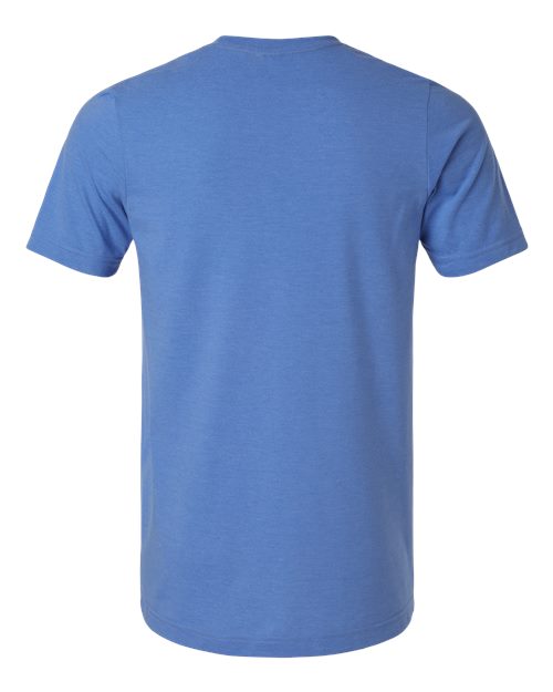 Tultex 602CVC Combed CVC T-Shirt #color_Heather Columbia Blue