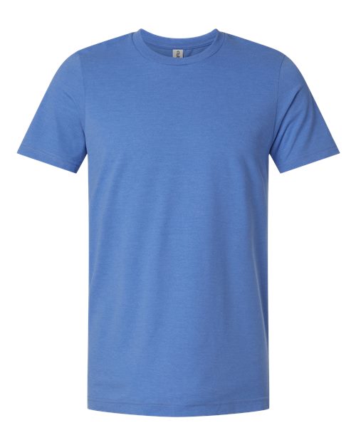 Tultex 602CVC Combed CVC T-Shirt #color_Heather Columbia Blue