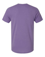 Tultex 602CVC Combed CVC T-Shirt #color_Heather Deep Purple
