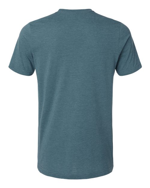 Tultex 602CVC Combed CVC T-Shirt #color_Heather Deep Teal