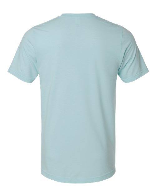 Tultex 602CVC Combed CVC T-Shirt #color_Heather Ice Blue