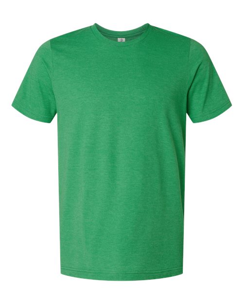 Tultex 602CVC Combed CVC T-Shirt #color_Heather Kelly