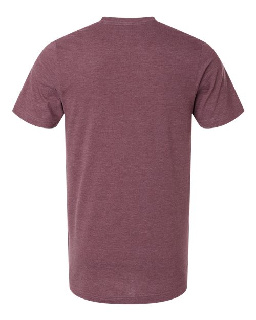 Tultex 602CVC Combed CVC T-Shirt #color_Heather Maroon