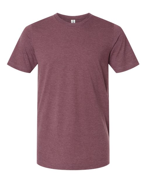 Tultex 602CVC Combed CVC T-Shirt #color_Heather Maroon