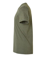 Tultex 602CVC Combed CVC T-Shirt #color_Heather Military Green