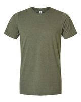 Tultex 602CVC Combed CVC T-Shirt #color_Heather Military Green