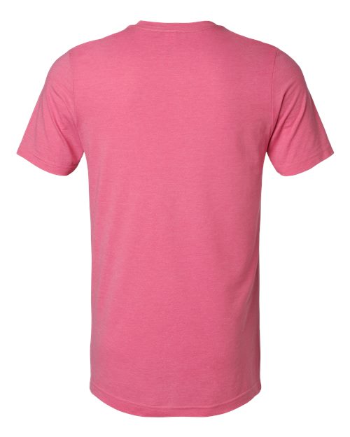Tultex 602CVC Combed CVC T-Shirt #color_Heather Charity Pink