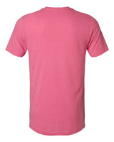 Tultex 602CVC Combed CVC T-Shirt #color_Heather Charity Pink