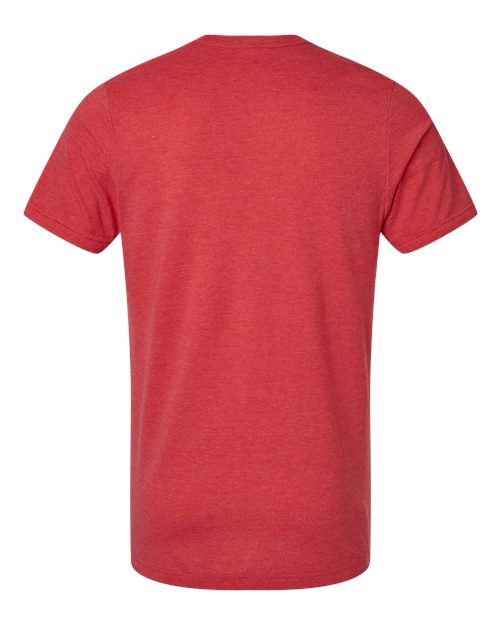 Tultex 602CVC Combed CVC T-Shirt #color_Heather Red