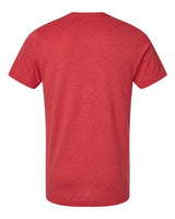 Tultex 602CVC Combed CVC T-Shirt #color_Heather Red