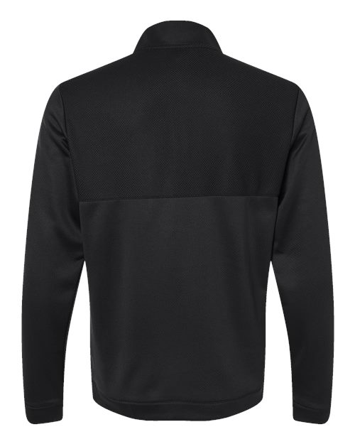 Adidas A2001 Ultimate365 Textured Quarter-Zip Pullover #color_Black