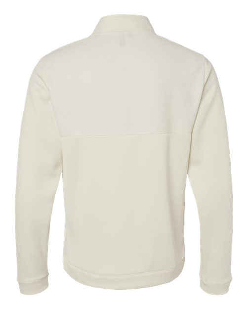 Adidas A2001 Ultimate365 Textured Quarter-Zip Pullover #color_Ivory
