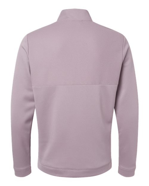 Adidas A2001 Ultimate365 Textured Quarter-Zip Pullover #color_Preloved Fig