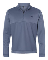 Adidas A2001 Ultimate365 Textured Quarter-Zip Pullover #color_Preloved Ink