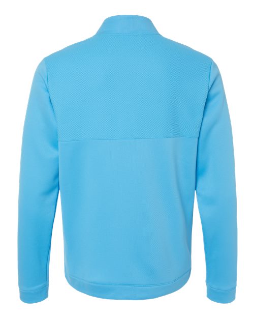 Adidas A2001 Ultimate365 Textured Quarter-Zip Pullover #color_Semi Blue Burst