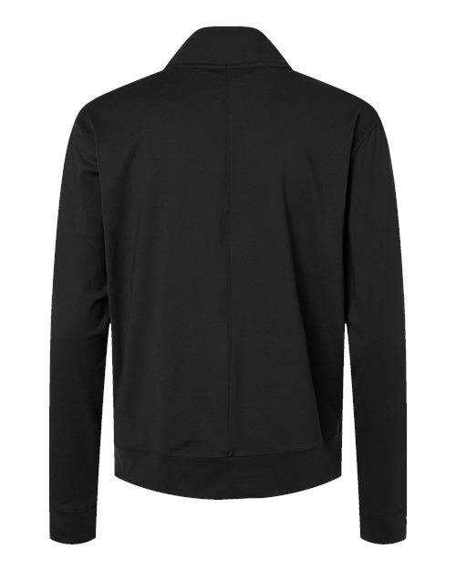 Adidas A1002 Women's Ultimate365 Quarter-Zip Pullover #color_Black