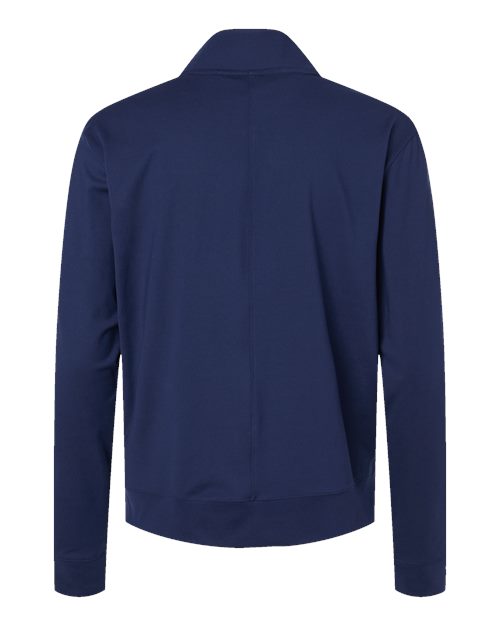 Adidas A1002 Women's Ultimate365 Quarter-Zip Pullover #color_Collegiate Navy