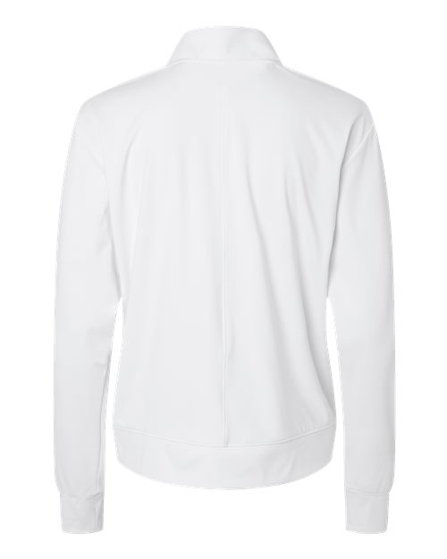 Adidas A1002 Women's Ultimate365 Quarter-Zip Pullover #color_White