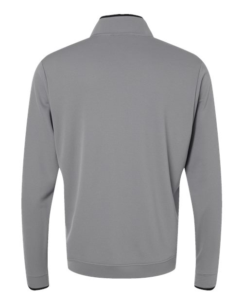 Adidas A2002 Lightweight Quarter-Zip Pullover #color_Grey Three/ Black