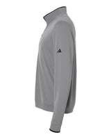 Adidas A2002 Lightweight Quarter-Zip Pullover #color_Grey Three/ Black