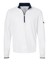 Adidas A2002 Lightweight Quarter-Zip Pullover #color_White/ Navy