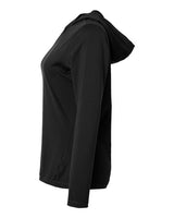 Adidas A1003 Women's Performance Hooded Pullover #color_Black