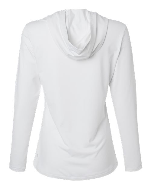 Adidas A1003 Women's Performance Hooded Pullover #color_White