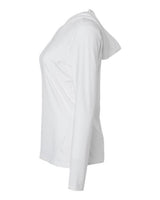 Adidas A1003 Women's Performance Hooded Pullover #color_White