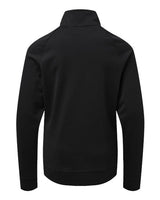 Adidas A4001 Youth Quarter-Zip Pullover #color_Black