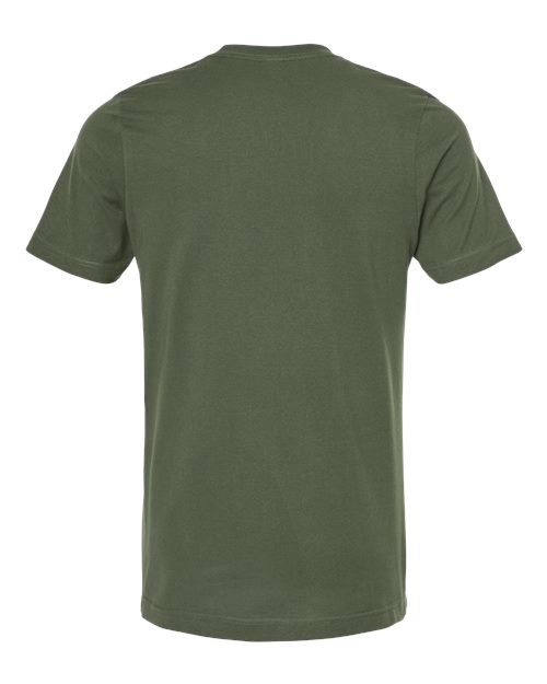 Tultex 602 Combed Cotton T-Shirt #color_Military Green