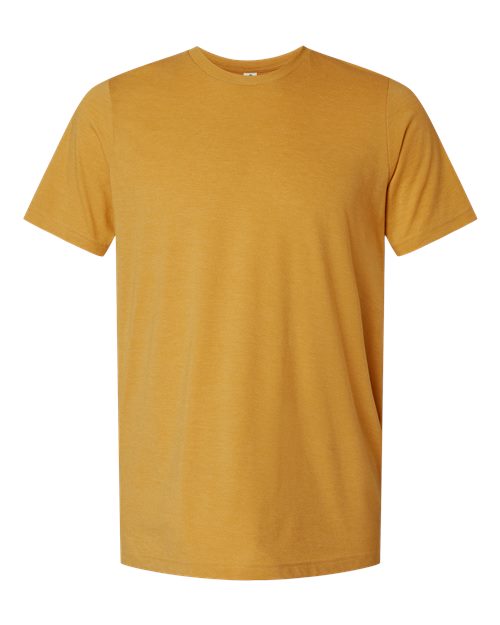 Tultex 602CVC Combed CVC T-Shirt #color_Heather Mustard