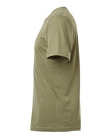 Tultex 602CVC Combed CVC T-Shirt #color_Heather Olive Green