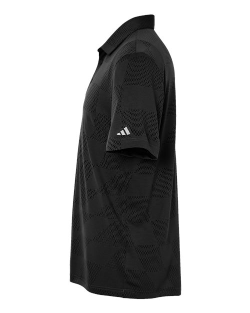 Adidas A2004 Ultimate365 Textured Polo #color_Black