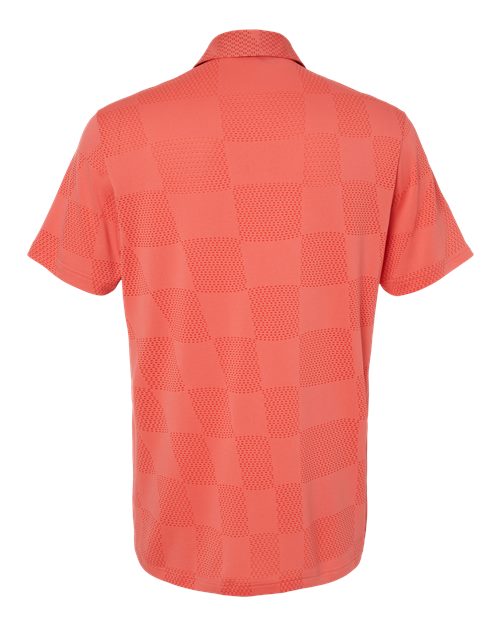 Adidas A2004 Ultimate365 Textured Polo #color_Preloved Scarlet