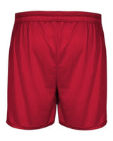 "Badger 4146 B-Core 5" Pocketed Shorts #color_Red"